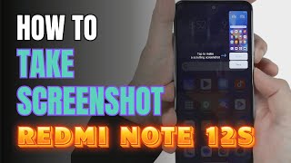 How to Take Screenshot Redmi note 12s