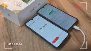 Powering up realme X2 from 0% to 100% using 30W VOOC 4.0