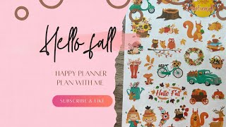 Happy Planner Plan With Me September 18-24