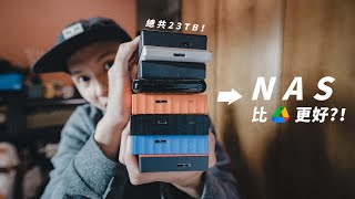 應該買Google Drive還是買NAS？🤕 旅途中如何儲存相片和影片？23TB超大量文件整理技巧