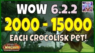 WoW 6.2.2 How to Make Lots of Gold Farming Pets with a Fishing Daily, WoD