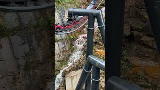 Alton Towers Nemesis Reborn Waterfall is ON! 💦 #themepark #altontowers #nemesis #nemesisreborn