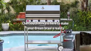 Do you love cooking restaurant-quality food at home, Then a CHEF gas braai is perfect for you🥰