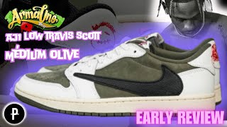 Air Jordan 1 low Travis Scott “ médium olive “ Early revive “ #travisscott #jordan #sneakers