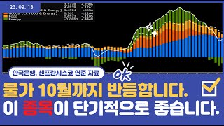 곧 물가 반등합니다! TMF, TLT 투자자 주목! 한국은행에서 발표한 인플레이션 피크 타이밍 🎢 단기간 급등 할 수 있는 2가지 섹터!