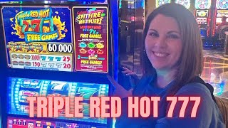 3 REEL SLOTS | TRIPLE RED HOT 777 At The Cosmopolitan! #slots #gambling #lasvegas