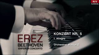 Tzvi Erez plays Beethoven: Emperor Concerto: 1. Allegro (Audio with Orchestra Markers) (1/3)