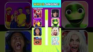 Guess Who is Singing? Mr Beast, Zakyius , Nastya, Ava Max, Pomni&Jax, Salish , Ferran