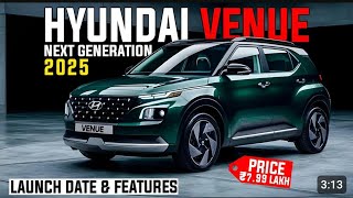 venue 2025 new model india❤️next generation hyundai venue 2025 launch date🔥