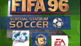 FIFA Soccer 96 intro + attract mode