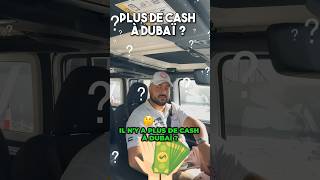 Il n’y a plus de cash à Dubai 😤💶#argent #crypto #dubai #cash #monnaie