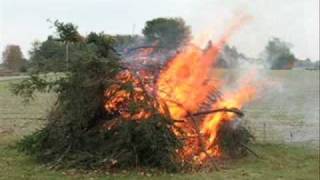 Brush Pile Fire