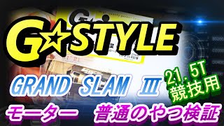 G STYLE グランドスラム３　２１．５T　検証！