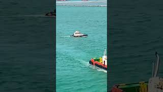 Tugboat di Pelabuhan Tanjung Priok #shorts #kapal