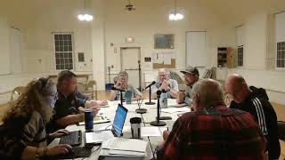 Croydon, NH planning board meeting from 10/11/23