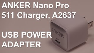 Anker Nano Pro 20W USB-C Charger Review