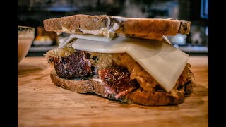 Pulled Pork Reuben Sandwich