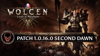 Wolcen [FR] Patch Note 1.0.16.0 / 1.0.16.1 Second Dawn en Français