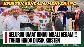 SELURUH UMAT HINDU BALI PROTES KERAS, TUHANNYA DICAPLOK KRISTEN ‼️