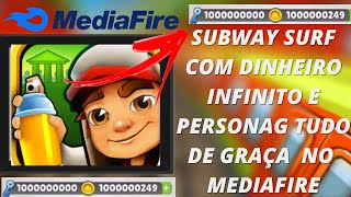 Como Baixar Subway Surfers com Chaves e Dinheiro Infinito com Todos os Personagens Desbloqueados!!!