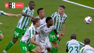 REAL MADRID 2 vs 0 REAL BETIS