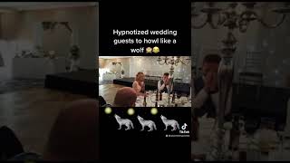 Hypnotised wedding guests