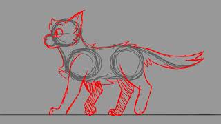 Cat walk cycle (WIP)