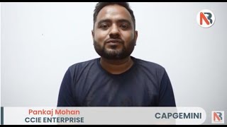 "I am really grateful to Network Bulls"- Pankaj, CCIE Ent. student after getting placed at Capgemini