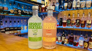 Absolut Vodka Absolut Cocktails RTS Review. New Absolut Vodka Ready To Serve Cocktails