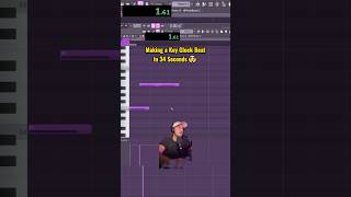 He Made An INSANE HARD Beat For Key Glock in 35 Seconds!? 🤯  #musicproduction #producer #flstudio