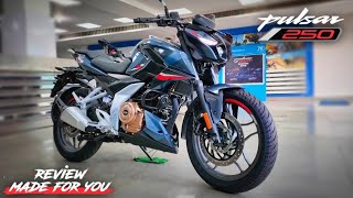 New Bajaj Pulsar N250 Full Detail Review | On Road Price | Exhaust Sound🔥