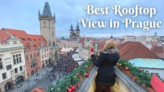 Best Rooftop View in Prague, Book Tunnel and Lennon Wall