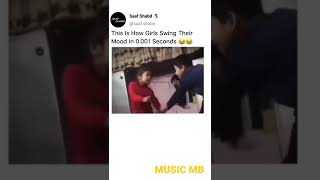 GIRLS SWING THEIR MOOD IN SECONDS #girl #girlfriend #MOOD #SWING #FUNNY #VIRAL #TRENDING