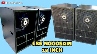 pasang speaker box cbs nogosari 18 inch