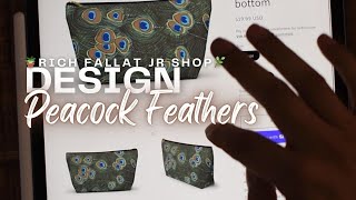 Peacock Feather Design