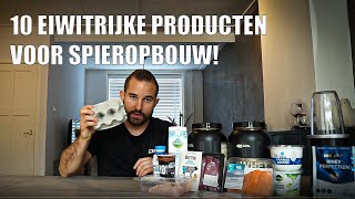 10 eiwitrijke producten voor spieropbouw [DROGE SPIERMASSA]