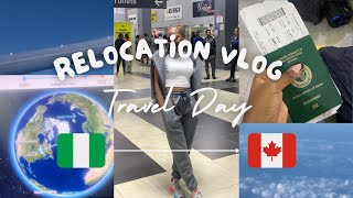 TRAVEL VLOG | NIGERIA 🇳🇬 TO CANADA 🇨🇦 RELOCTION | KLM AIRLINE | 12 HOURS LAYOVER | FOOD