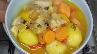 delicious potato, chicken&vegetables recipe that is good for the cold weather, | everyone loved it 😋