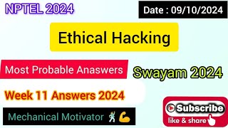 Ethical Hacking WEEK 11