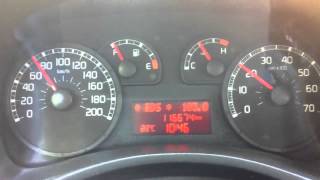 Flashing Odometer Fiat Panda (Solved)