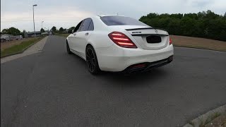 Mercedes Benz S63 AMG POV Test Drive & Walkaround