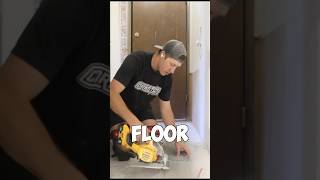 How To Make Perfect Cuts When Installing LVP Flooring!