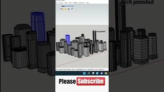 Speed Up Your Workflow:Create Buildings in SketchUp with Magiz Plugin#3ddesign #architects #sketchup