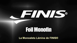 GoSwim™ - FINIS® - Foil Monofin, Subtitled - La Monoaleta Lámina, Subtitulado - HD