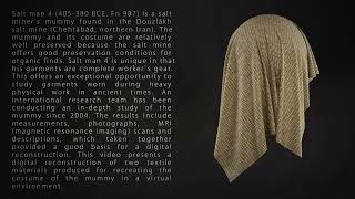 Ancient textiles from Chehrabad salt mine - a digital reconstruction