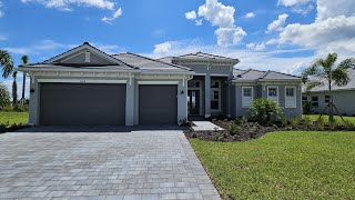 The Lakeside Estate Home built by Lennar