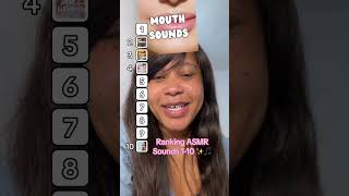 TikTok Filter Ranking Random ASMR Sounds 1-10