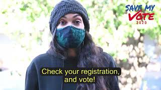 Rosario Dawson Says Check Your Registration Georgia!