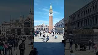 The beautiful St. Marco Square in Venice Italy