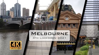 Melbourne City in Lock down 2021